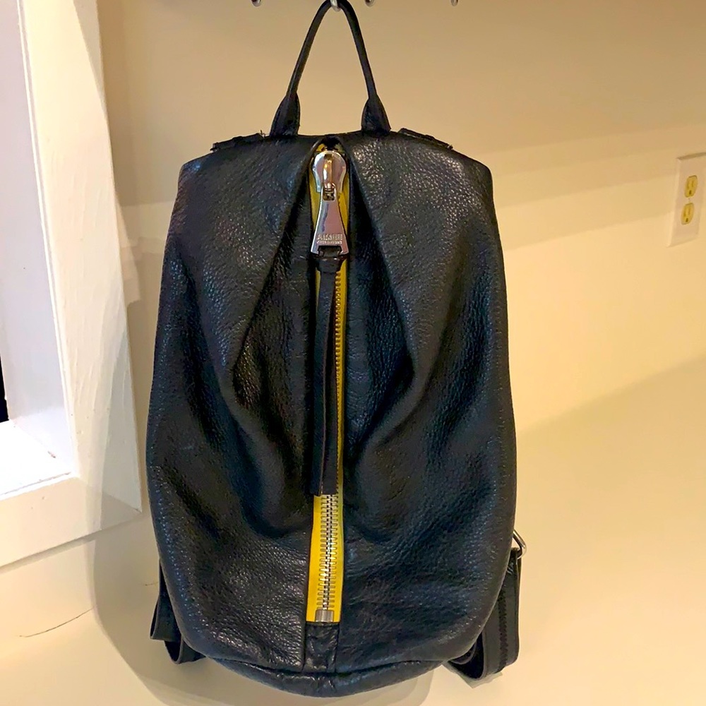 Aimee Kestenberg Black Leather Backpack